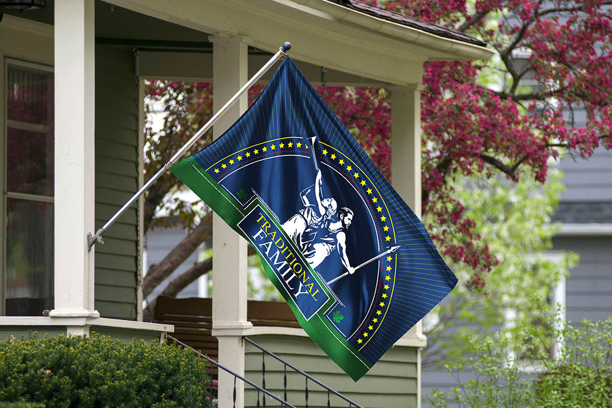 Traditional Family Flag (USE CODE "FREEFLAG24")