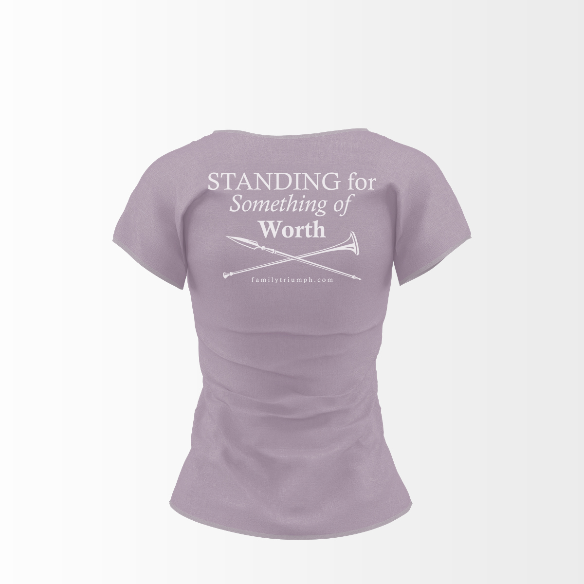 "Stand for Something of Worth" Women's Shirt